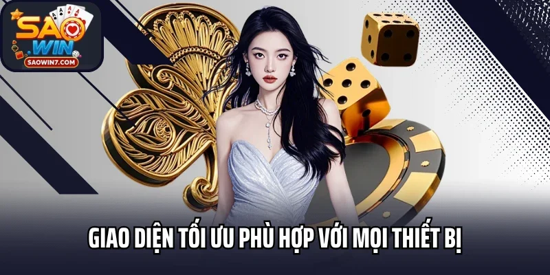 Giao diện tối ưu phù hợp với mọi thiết bị